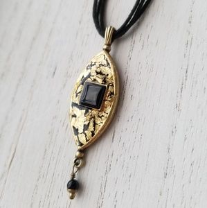 Michal Golan Onyx Necklace
